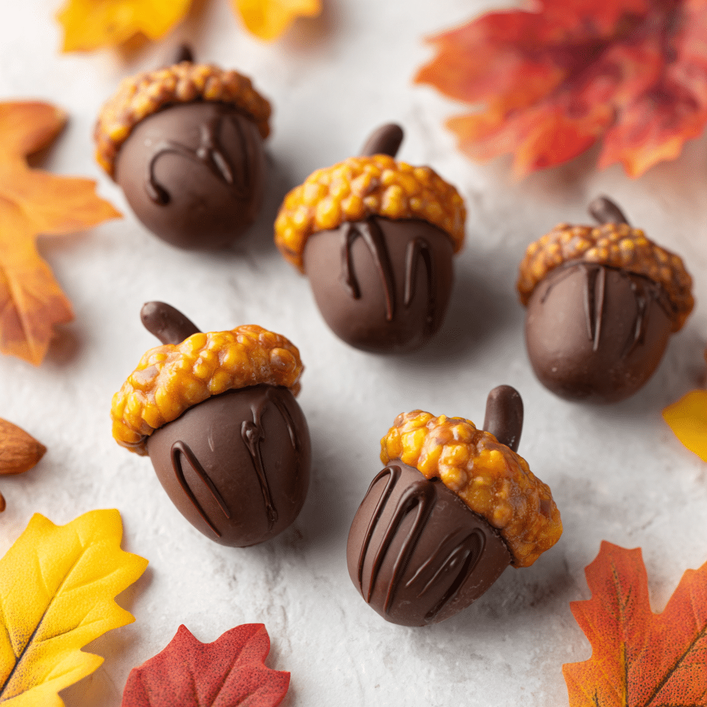 Candy Acorns Recipe
