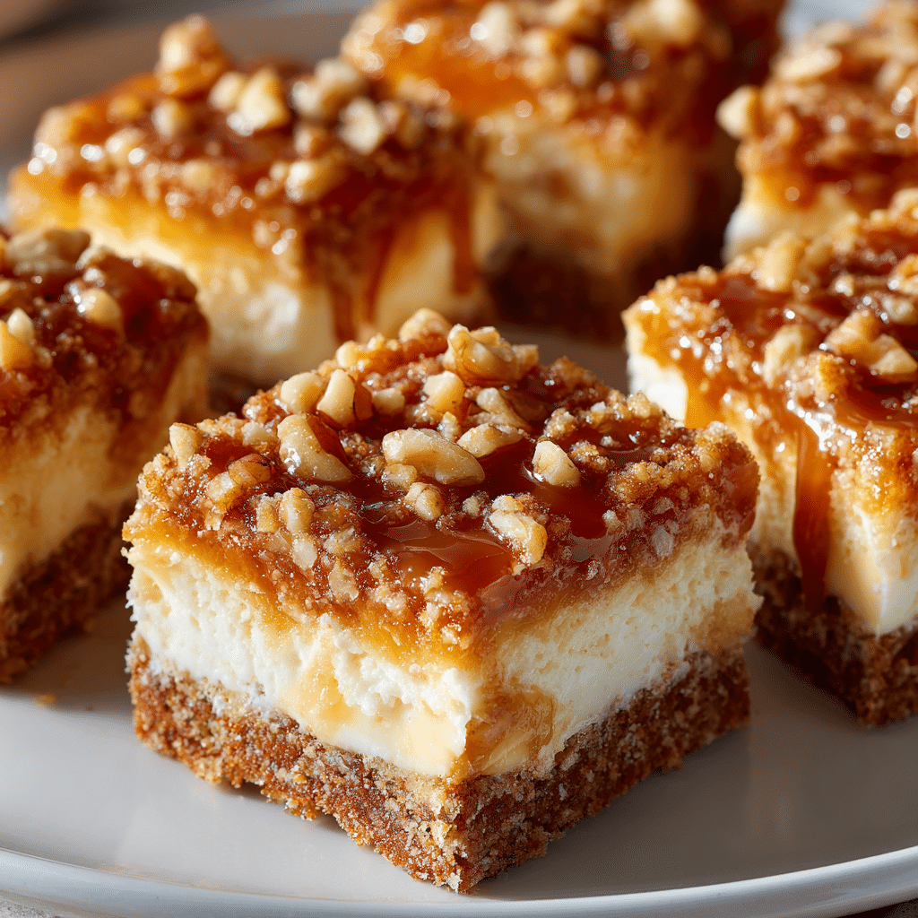 Caramel Apple Cheesecake Bars That Taste Like Fall in Every Bite 2 Caramel Apple Cheesecake Bars