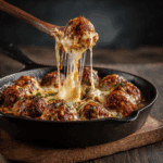 Cheesy French Onion Meatballs