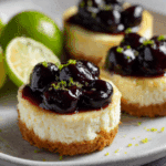Cherry Lime Mini Cheesecakes: A Bright, Tangy Dessert You’ll Crave 3 Cherry Lime Mini Cheesecakes