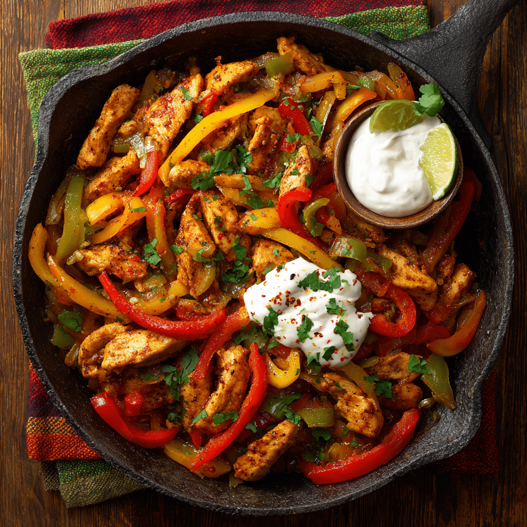 Crockpot Chicken Fajitas Recipe