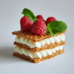 Raspberry Cream Napoleons