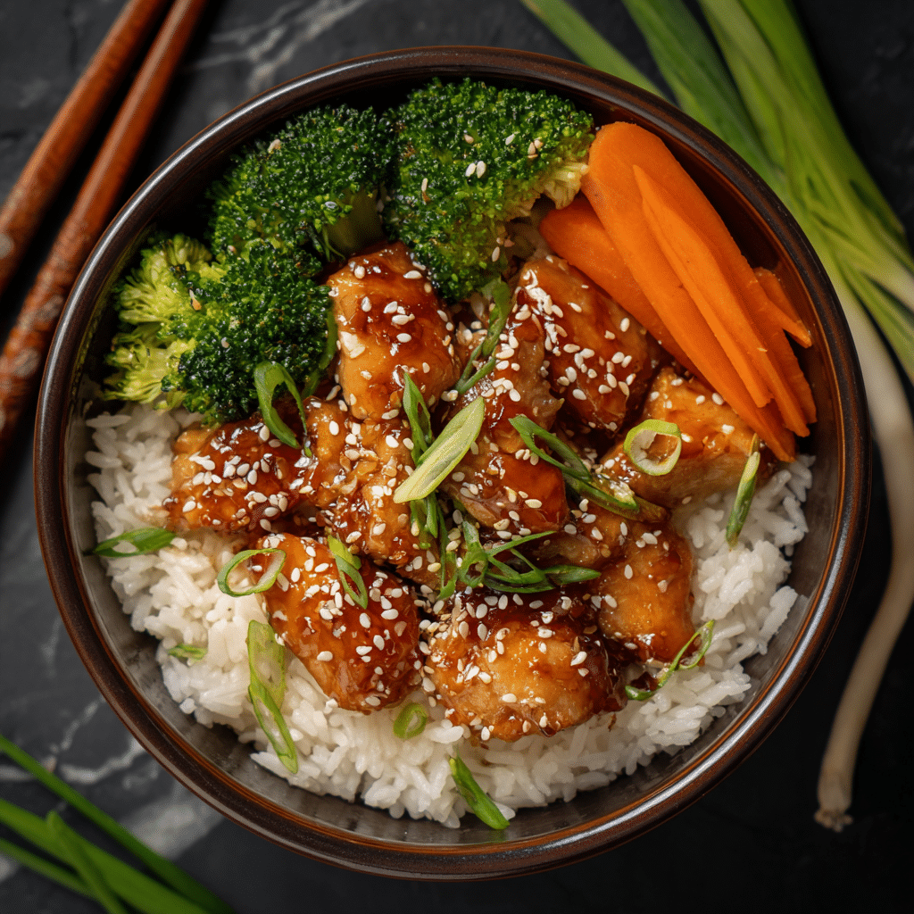 Teriyaki Chicken Rice Bowl