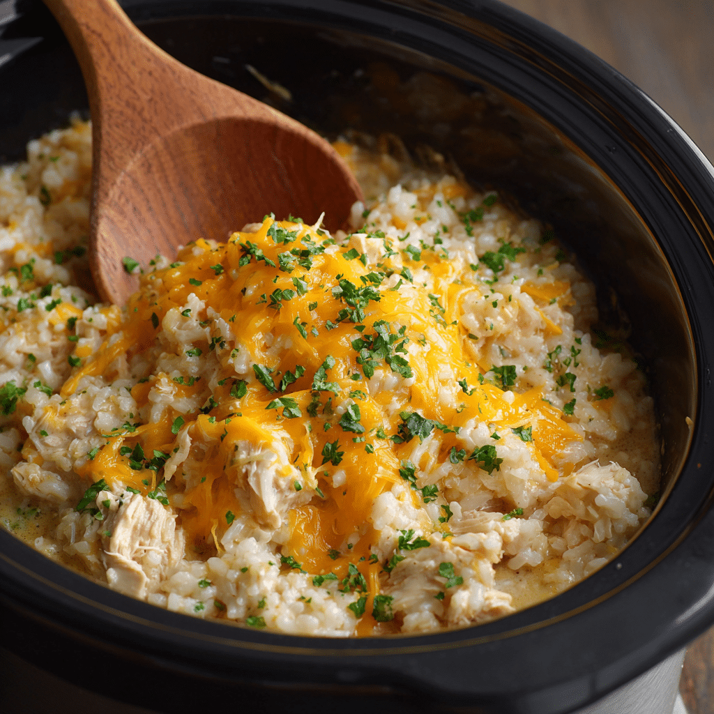 Crock Pot Chicken and Rice