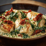 CrockPot Tuscan Garlic Chicken