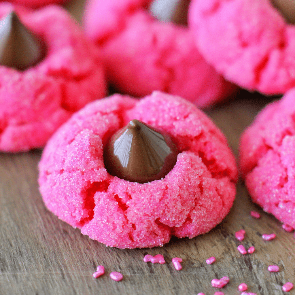 Pink Kiss Cookies: A Sweet Valentine's Day Treat Everyone Will Love 2 Pink Kiss Cookies