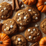 Pumpkin White Chocolate Chip Cookies