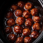 Slow Cooker Salisbury Steak Meatballs
