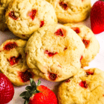 Strawberry Shortcake Cookies: A Sweet Biscuit-Style Dessert with Glaze 3 Strawberry Shortcake Cookies