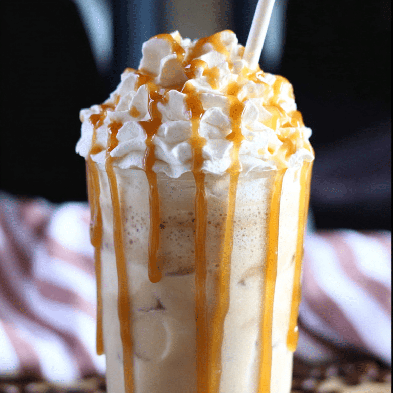 Caramel Frappuccino Copycat