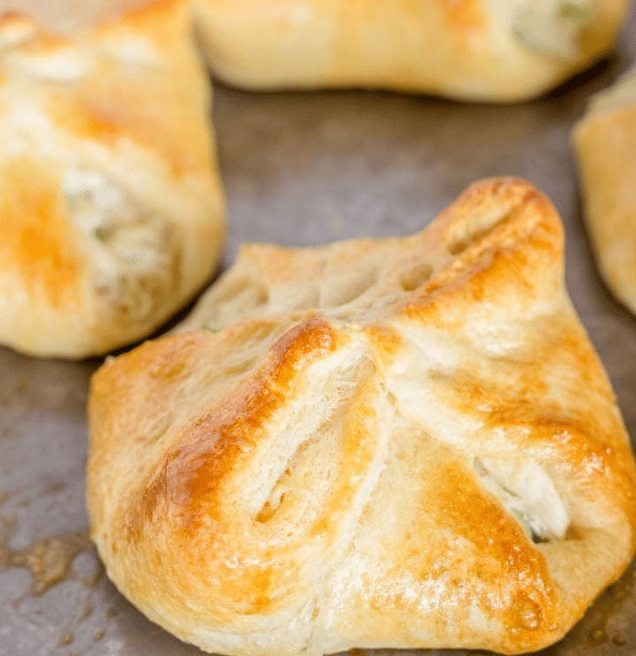 Chicken Cream Cheese Crescent Rolls