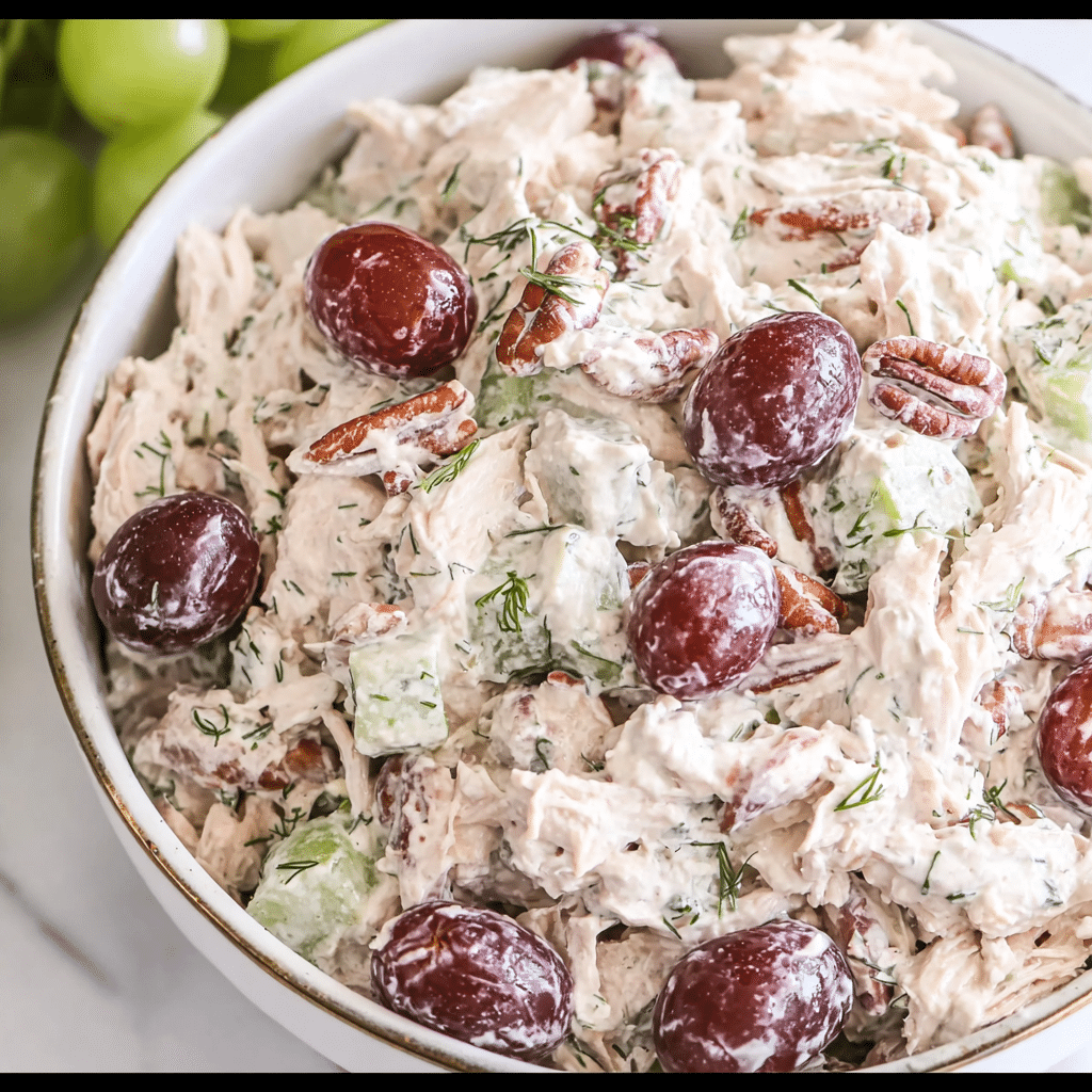 Chicken Salad with Grapes