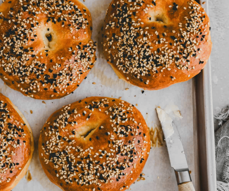 Cottage Cheese Bagels