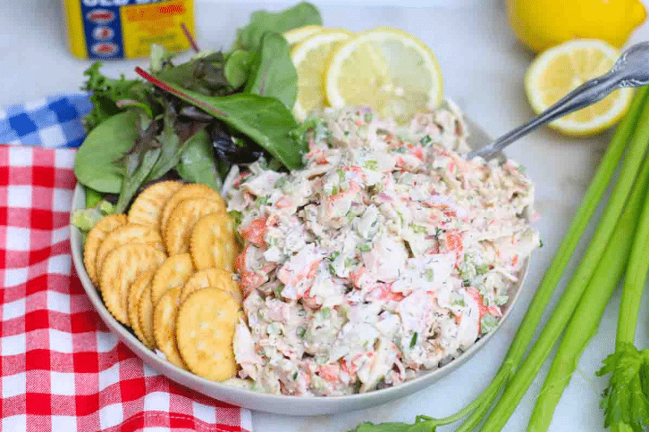 Creamy Crab Salad Recipe