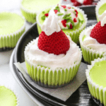 Grinch Mini Cheesecakes
