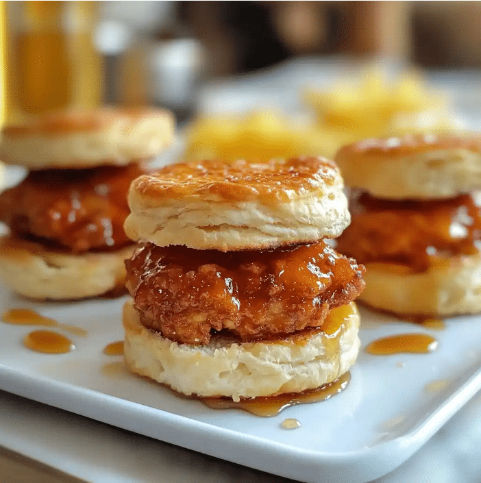 Hot Honey Chicken Biscuits Recipe