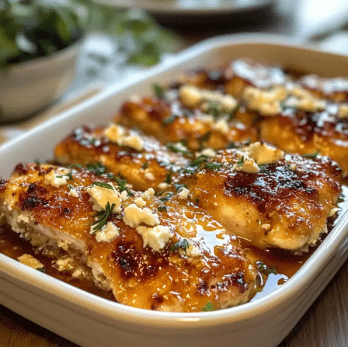Hot Honey Feta Chicken