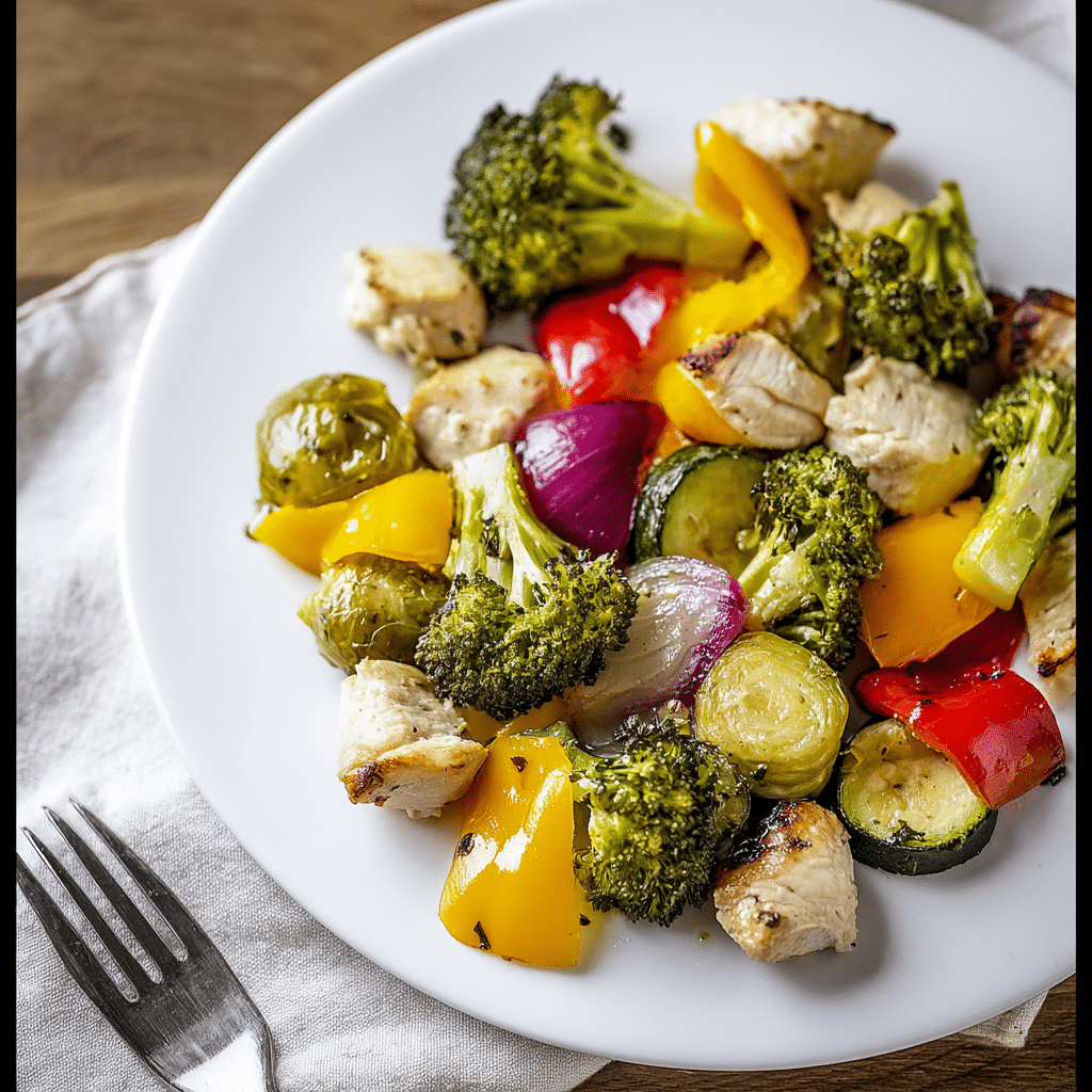 Roasted Chicken and Vegetables