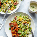 BBQ Chicken Skewer Salad