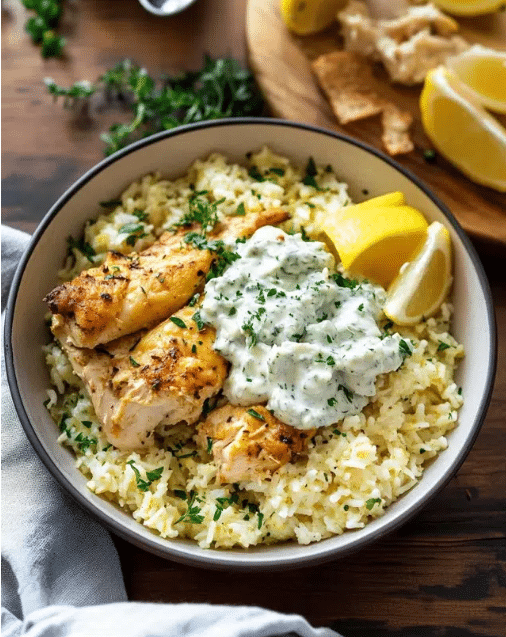 Chicken Tzatziki Casserole