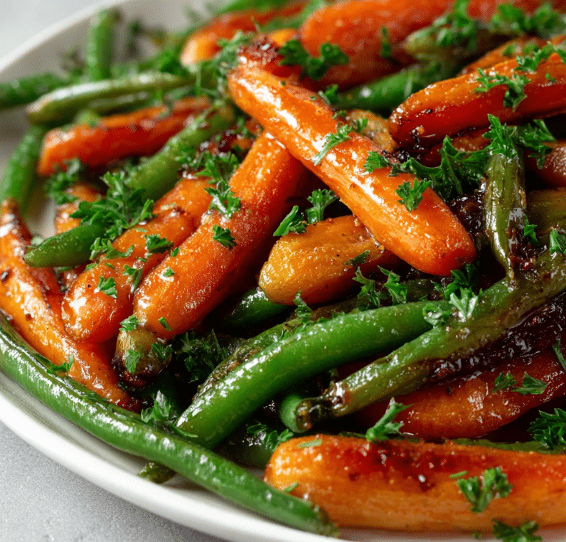 Glazed Carrots Beans