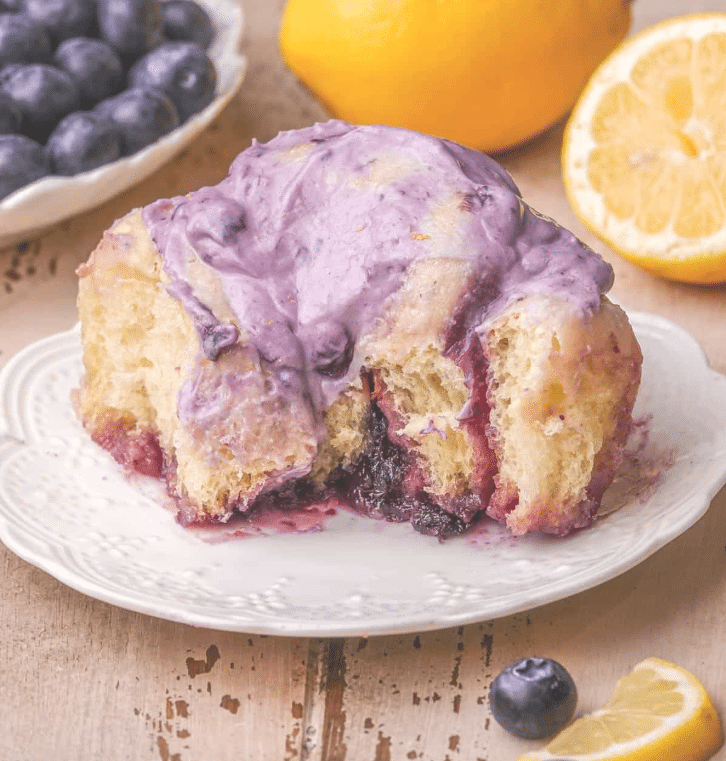 Lemon Blueberry Rolls