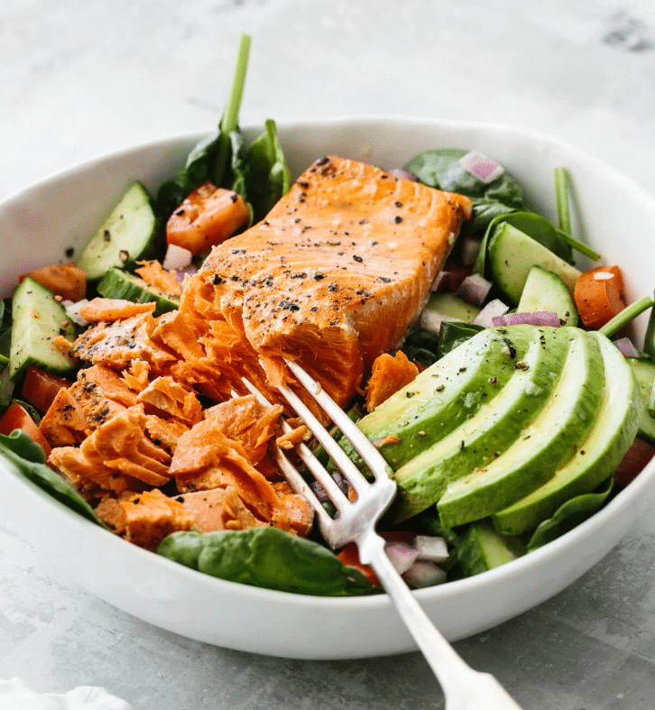 Salmon Avocado Salad