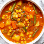 Slow Cooker Vegetable Soup