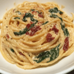 Spinach Tomato Spaghetti