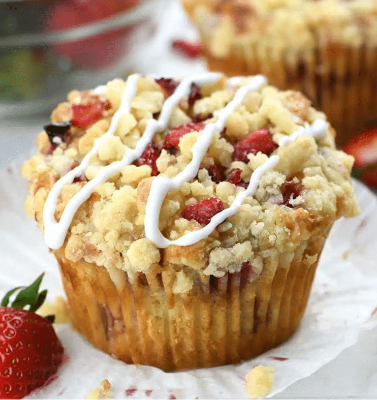 Strawberry Cream Cheese Muffins