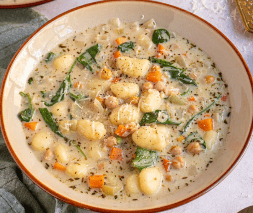 Vegetarian Gnocchi Soup