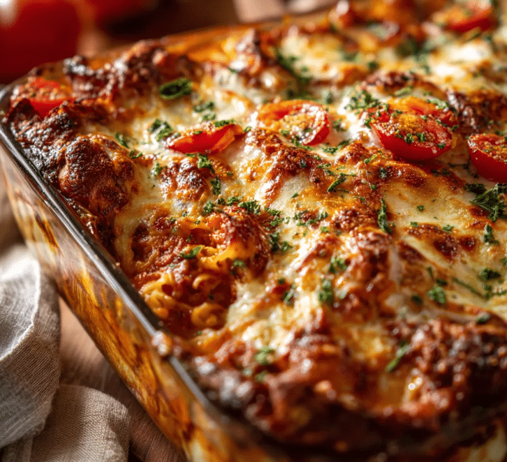 Baked Chicken Parmesan Casserole