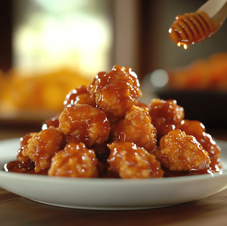 Baked Honey BBQ Chicken Bites