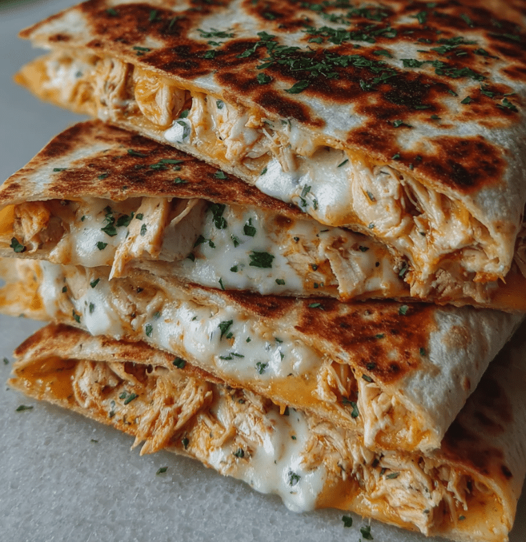 Chicken Ranch Quesadillas