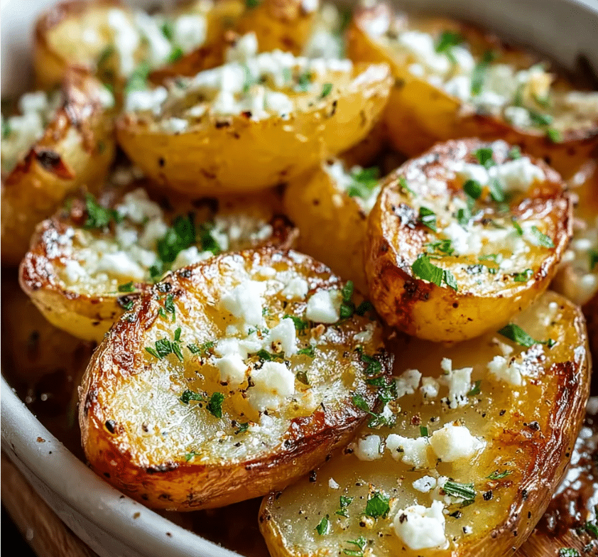 Crispy Greek Potatoes