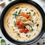 Crock Pot Chicken Parmesan Soup