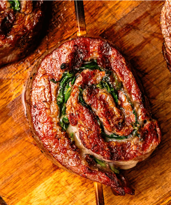 Flank Steak Pinwheels
