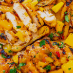 Grilled Mango Pineapple Chicken