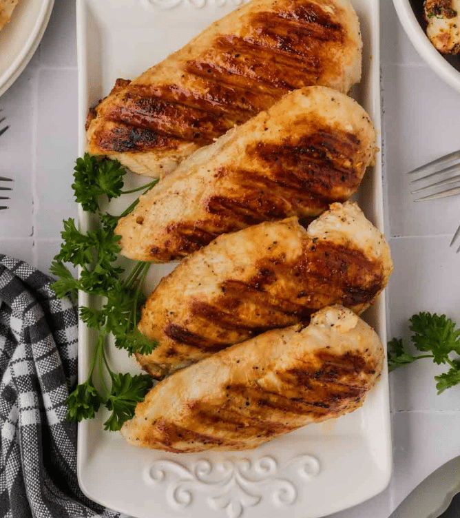 Grilling Chicken Breasts