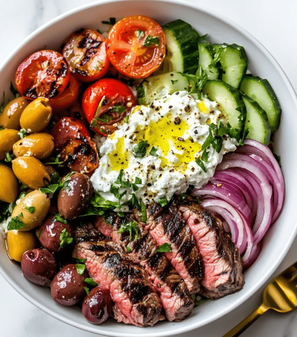 Healthy Steak Bowl