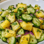 Pineapple Cucumber Salad