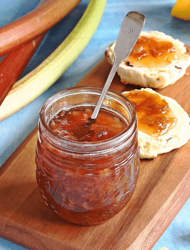 Rhubarb Ginger Jam