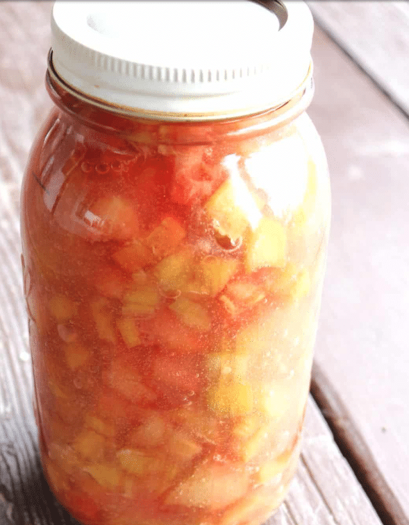 Rhubarb Pie Filling
