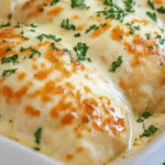 Smothered Cheesy Sour Cream Chicken