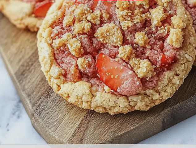 Strawberry Crunch Cookies