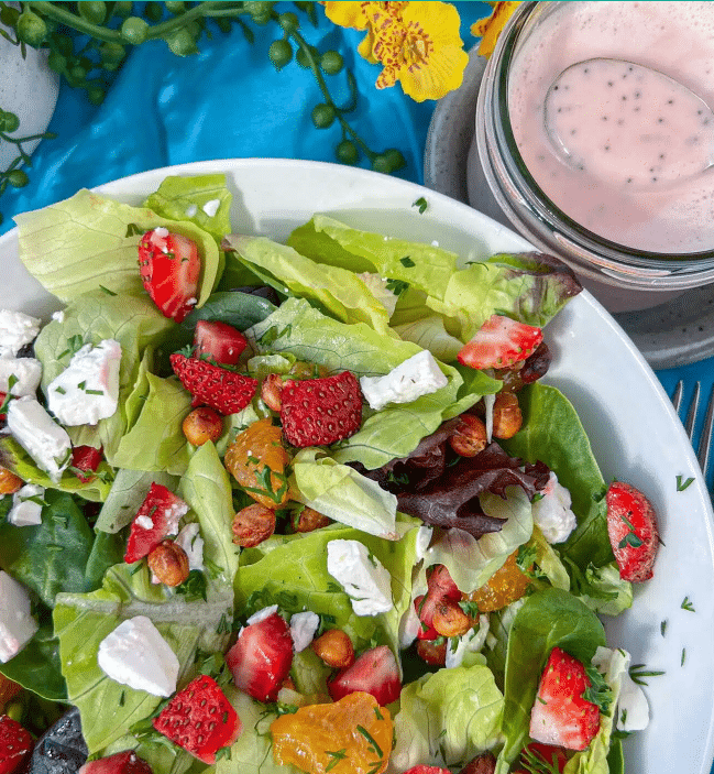 Rhubarb Poppyseed Dressing