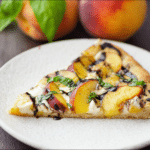 Peach & Basil Naan Bread Pizza – Amazing 20-Minute Summer Favorite 3 Peach Basil Naan Bread Pizza