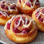 Raspberry Danish Bun