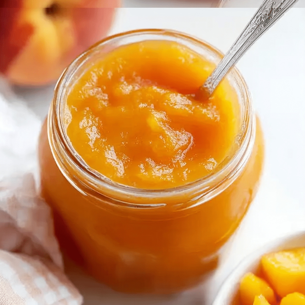 Slow Cooker Peach Butter