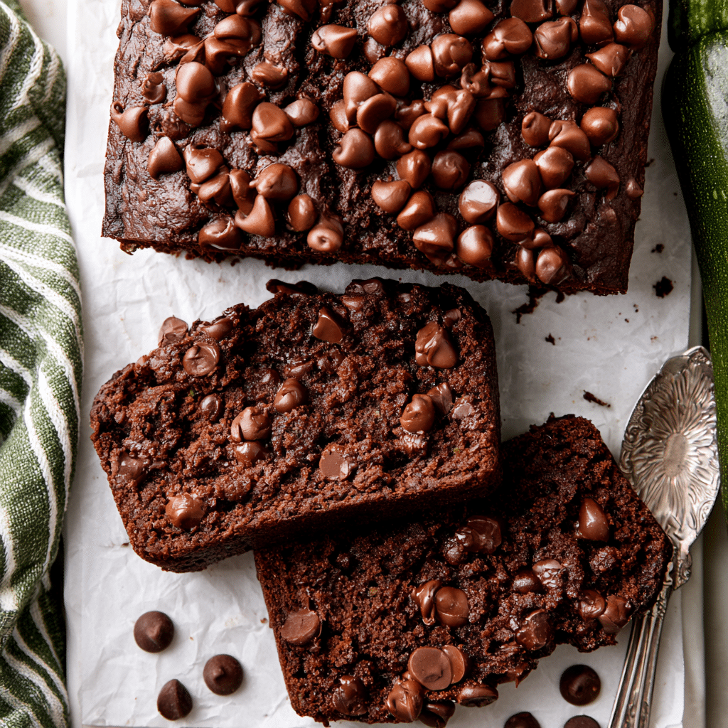 Chocolate Zucchini Bread 2